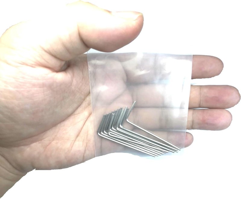 ZDingTech 12pcs 1/16 Allen Wrench sets,1/16" Hex Key Wrench set,allen key Door Key L Shaped hex wrench set with Long Arm. - Image 5